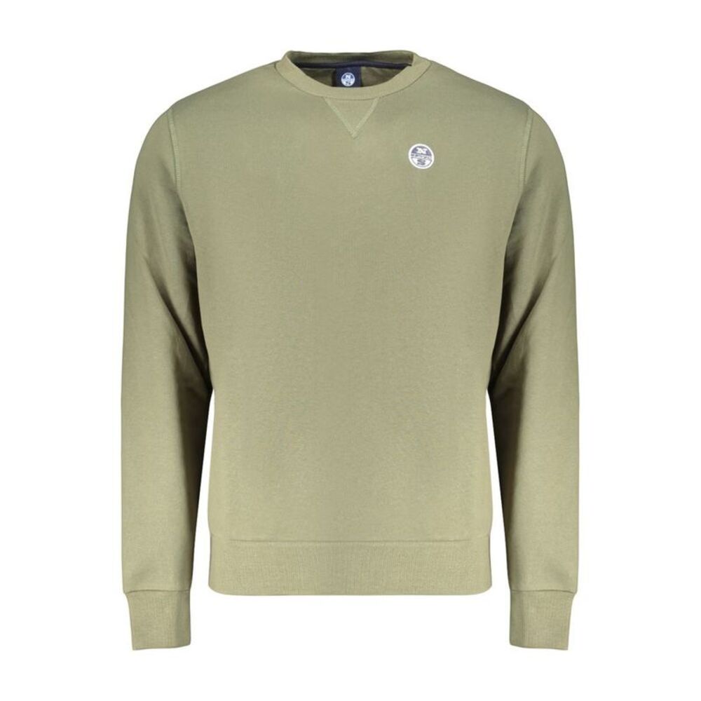 North Sails Green Cotton Menswear Men's Sweatshirt